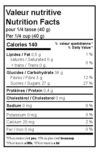 
                  
                    Bleuets sauvages déshydratés en vrac 500g
                  
                
