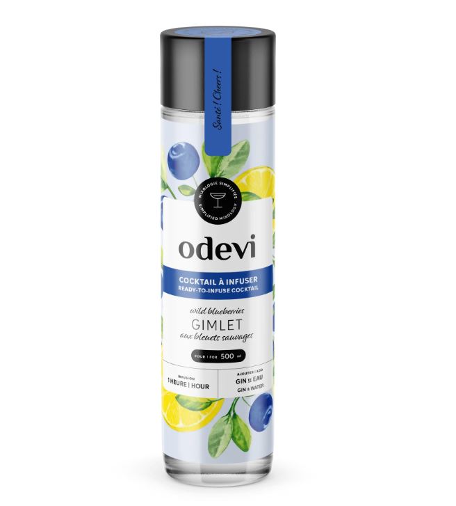 ODEVI - Bouteille - Gimlet aux bleuets sauvages