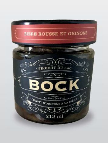Bock - Onion Confit with Black Beer and Cranberry