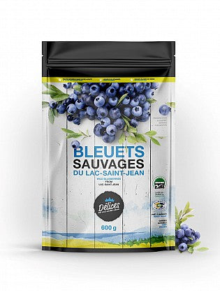 Frozen organic wild blueberries 600g **In store ONLY