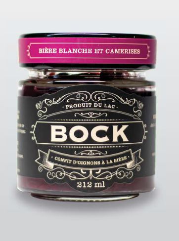 Bock - Onion Confit with Black Beer and Cranberry