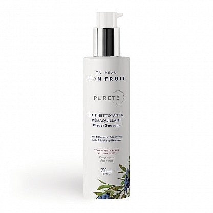 Ta peau ton fruit - Cleaning & Cleansing Milk with Wild Blueberry