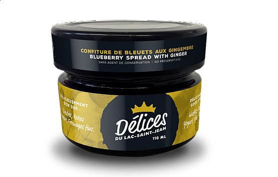 Wild Blueberry Spread with Ginger (110ml)